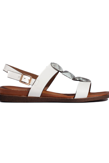 weiße Sandalen von Sergio...