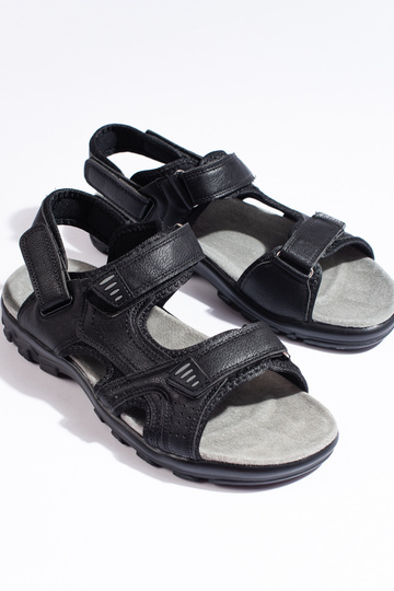 schwarze Sandalen 2