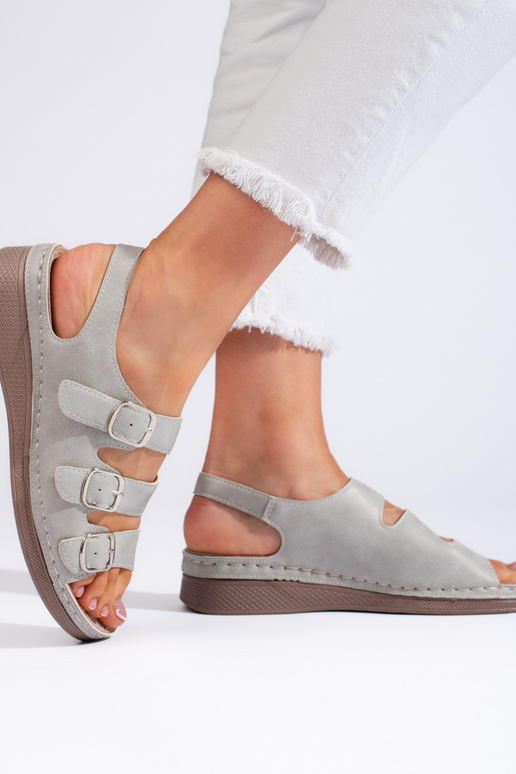 graue Sandalen graue Sandalen