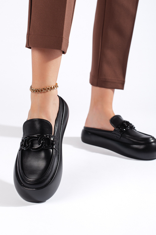 Stiefel schwarze Farbe Hausschuhe