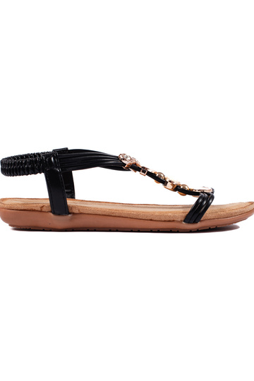 Flache, leichte Sandalen in...