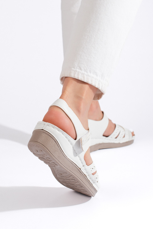 weiße Sandalen weiße Sandalen