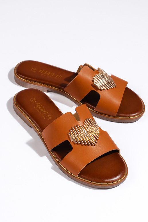 braune Hausschuhe ze mm