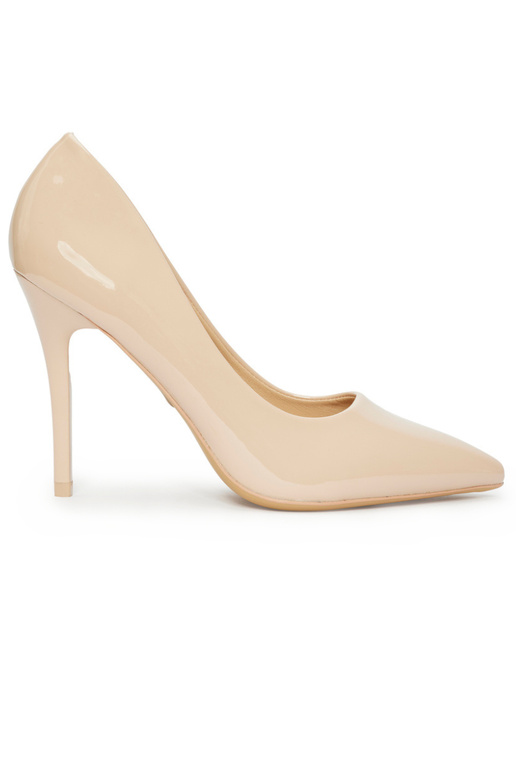 Klassische beige High Heels