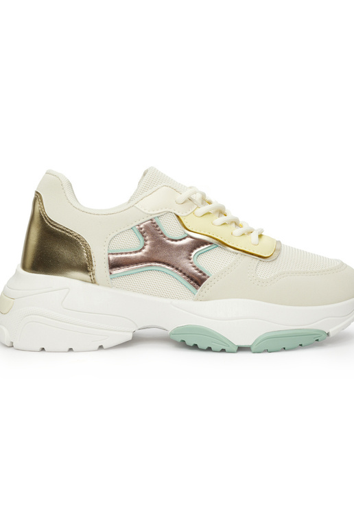 Damen Freizeitschuhe Gold Damen Freizeitschuhe Gold