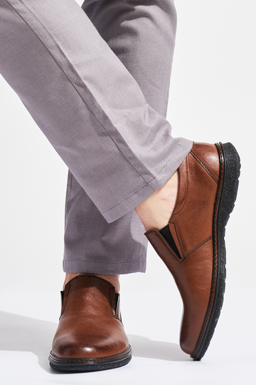 Braune Herren-Halbschuhe 2