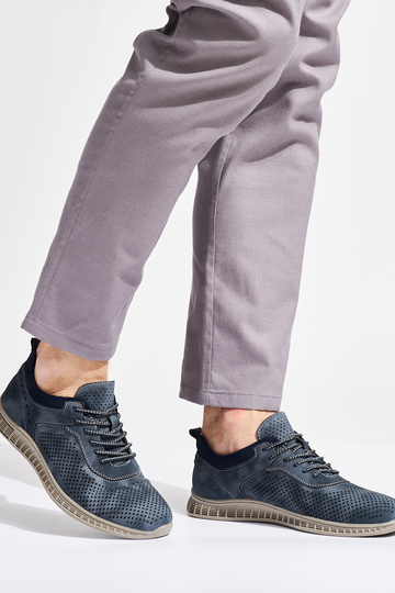 Blaue Herrenstiefeletten... 2