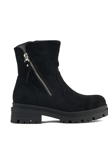 schwarze Damenschuhe mit...