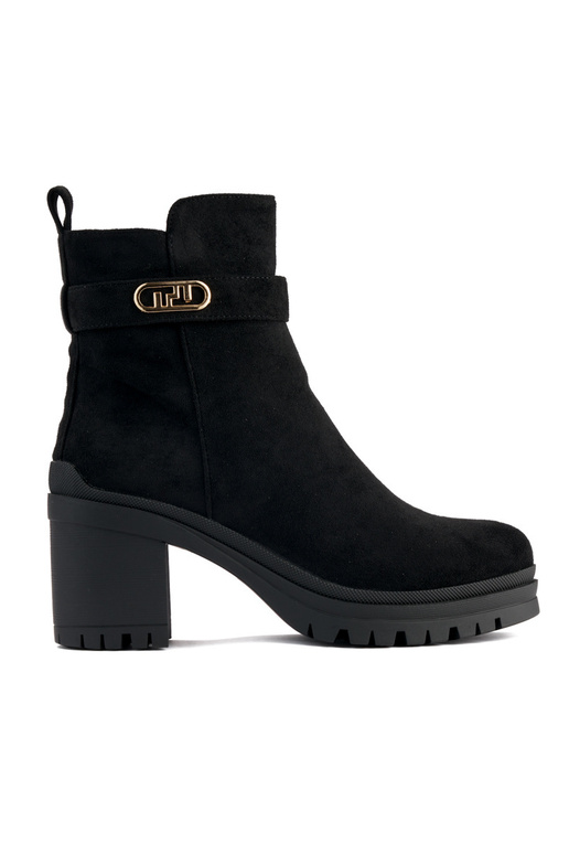 schwarze Damenschuhe mit Absatz