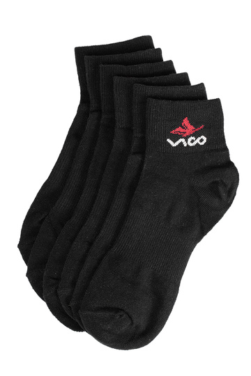 schwarze Damen-Skarpetki...