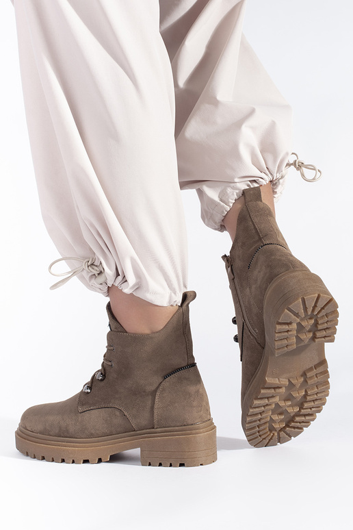 Beige Stiefel von Sergio Leone