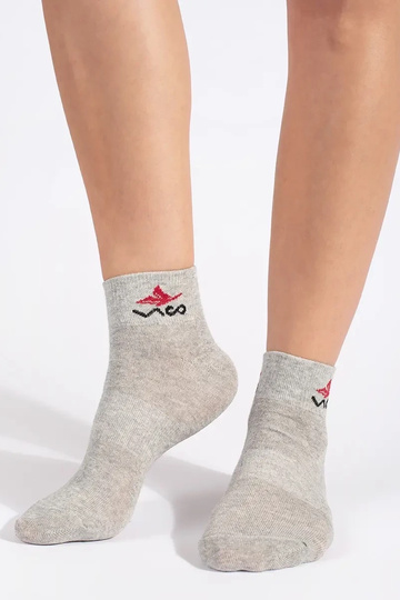 graue Damen-Skarpetki Vico... 2