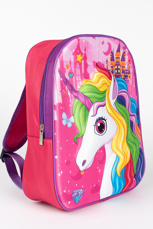 rosa-lila Rucksack für ein Mädchen z... rosa-lila Rucksack für ein Mädchen z...