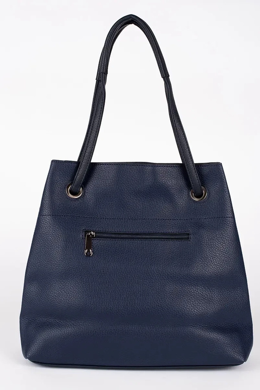 Dunkelblauer Handshopper