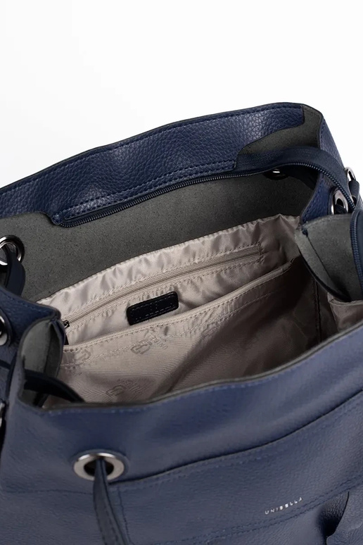 Dunkelblauer Handshopper