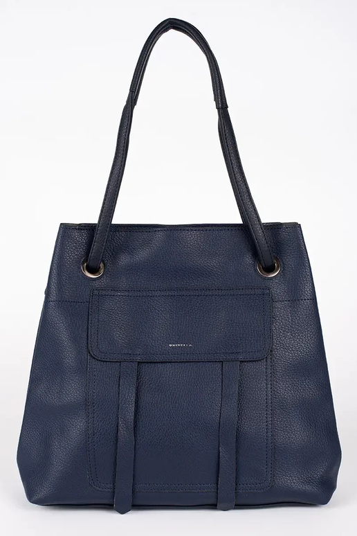 Dunkelblauer Handshopper