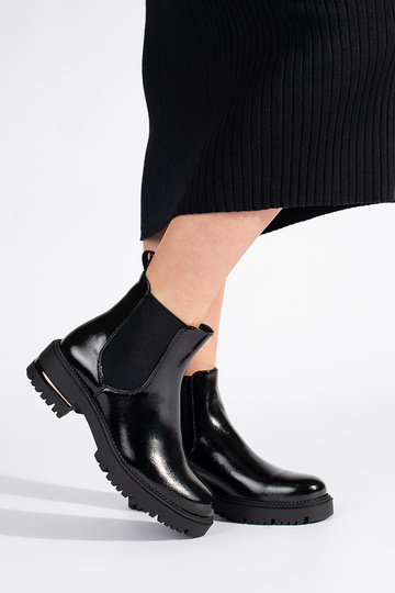 mit Lackeffekt Frauen... 2