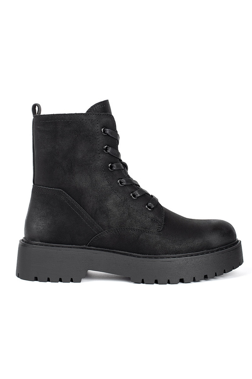 schZuarze Farbe Stiefel mit einer...