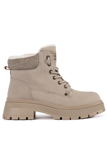 Beige isolieren Stiefel