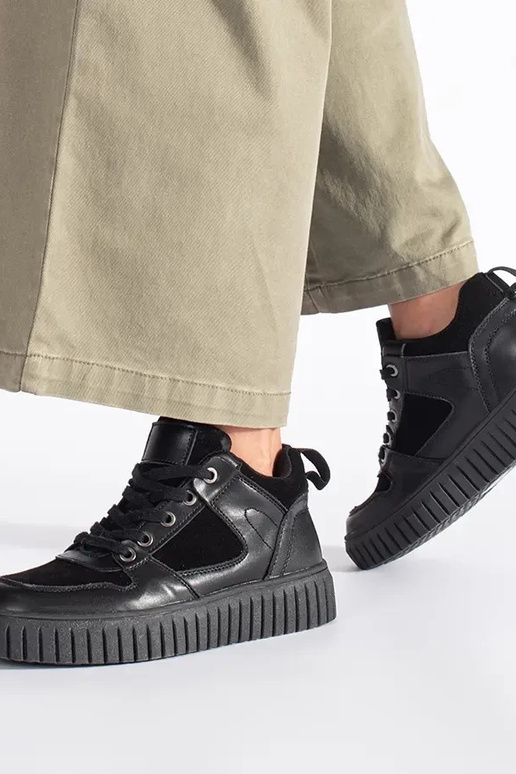 schZuarze Farbe groß Frauen Schuhe