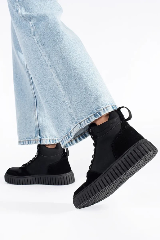 schZuarze Farbe Schuhe aus echtem... schZuarze Farbe Schuhe aus echtem...