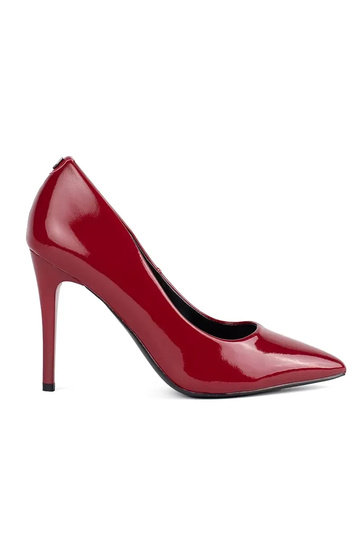 Burgund lackiert High Heels