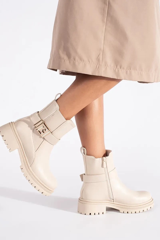 Creme farben ein Klassiker Schuhe mit...