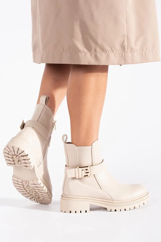 Creme farben ein Klassiker Schuhe mit...