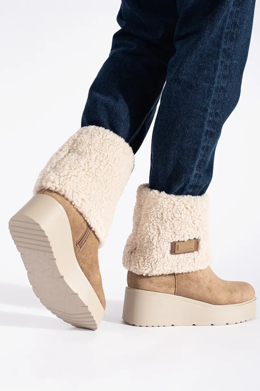 Beige isolieren Frauen Schuhe auf...