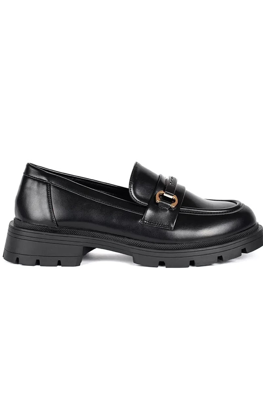 schZuarze Farbe elegant Mokassins für...