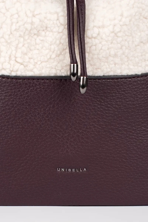 Dunkelbraune elegante Handtasche mit... Dunkelbraune elegante Handtasche mit...