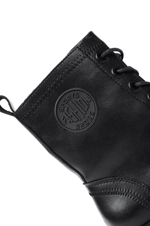 Schwarze Damen-Plateauschuhe zum...