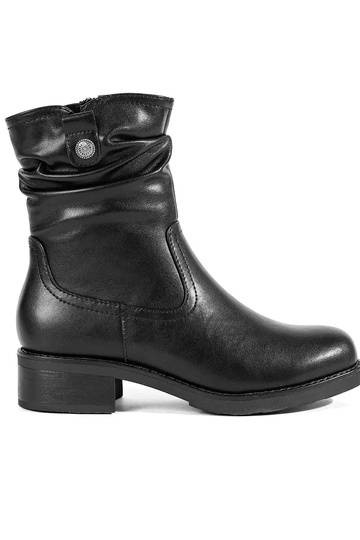 Schwarze, lederisolierte...