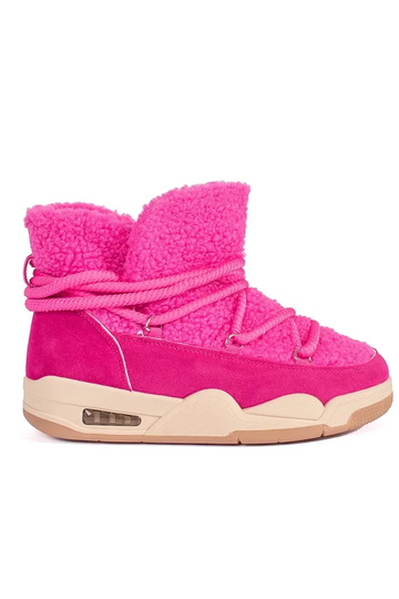 pinke Farbe Schneestiefel...