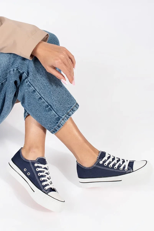 dunkelblaue klassische Damen...