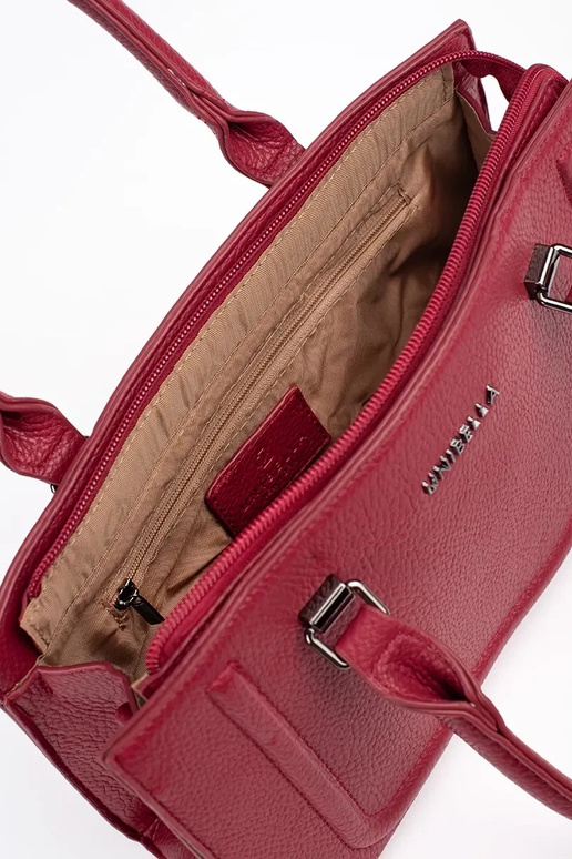 Rote klassisch elegante Handtasche Rote klassisch elegante Handtasche