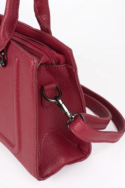 Rote klassisch elegante Handtasche Rote klassisch elegante Handtasche