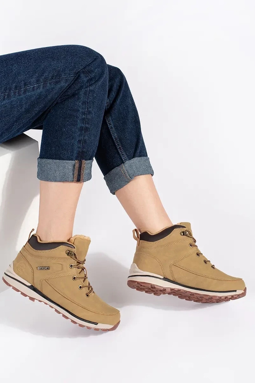 braune Farbe isolieren Trekkingschuhe braune Farbe isolieren Trekkingschuhe