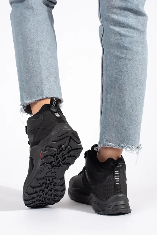 schZuarze Farbe isolieren Trekkingschuhe schZuarze Farbe isolieren Trekkingschuhe