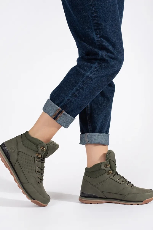 Khaki-Farbe-Farbe Trekkingschuhe... Khaki-Farbe-Farbe Trekkingschuhe...