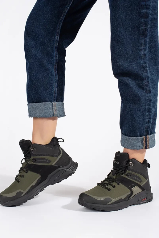 Khaki-Farbe-Farbe Trekkingschuhe... Khaki-Farbe-Farbe Trekkingschuhe...