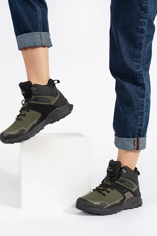 Khaki-Farbe-Farbe Trekkingschuhe... Khaki-Farbe-Farbe Trekkingschuhe...