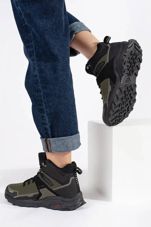 Khaki-Farbe-Farbe Trekkingschuhe... Khaki-Farbe-Farbe Trekkingschuhe...