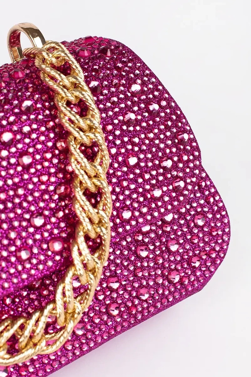 lila Zuenig Handtasche Zu cekiny ze...