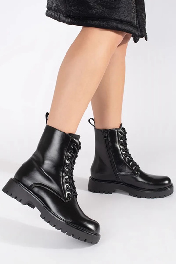 schZuarze Farbe Schuhe hohe... 2