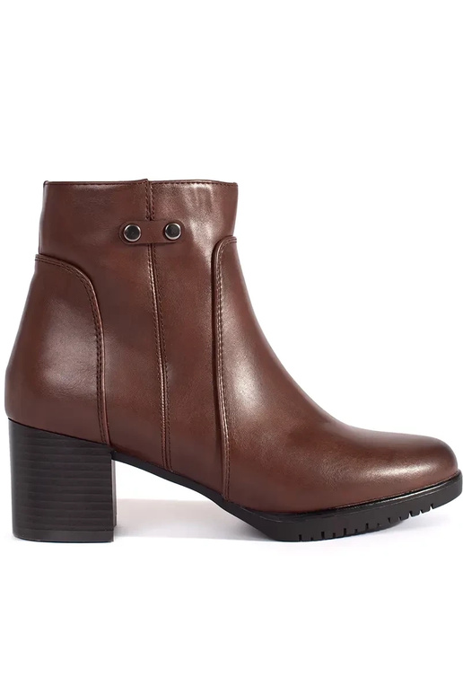 Braune Stiefel mit Absatz von Sergio...