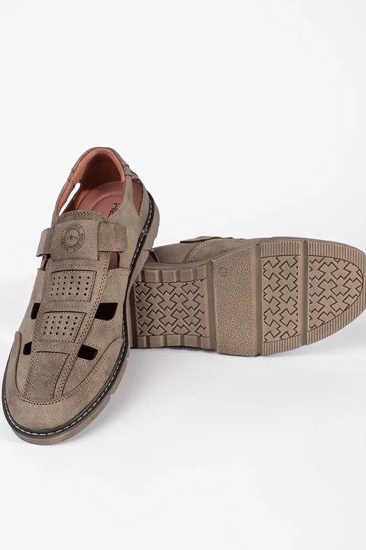 Schwarze Herren-Sandalen Schwarze Herren-Sandalen