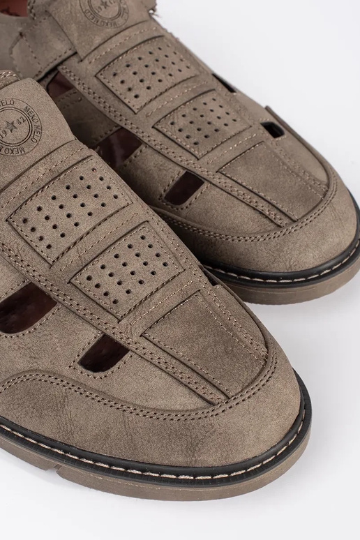 Schwarze Herren-Sandalen Schwarze Herren-Sandalen