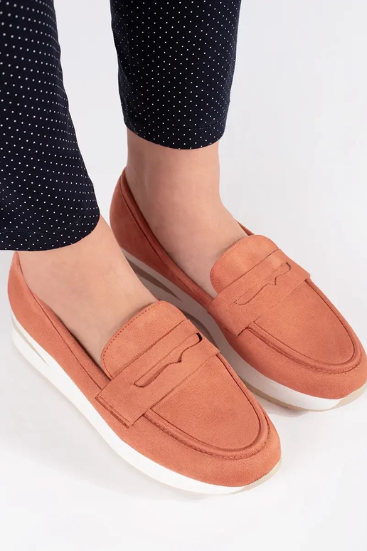 Rote High Heels aus Wildleder