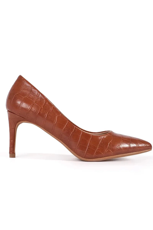 Braune High Heels auf Absatz Braune High Heels auf Absatz